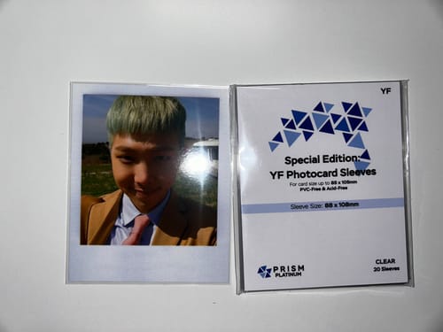 Customer photo review of SE: Premium Sleeves - Young Forever - 20 Pack