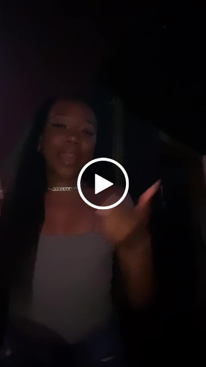 Customer video review of Seamless Clip In Hair Extensions Kinky Straight
