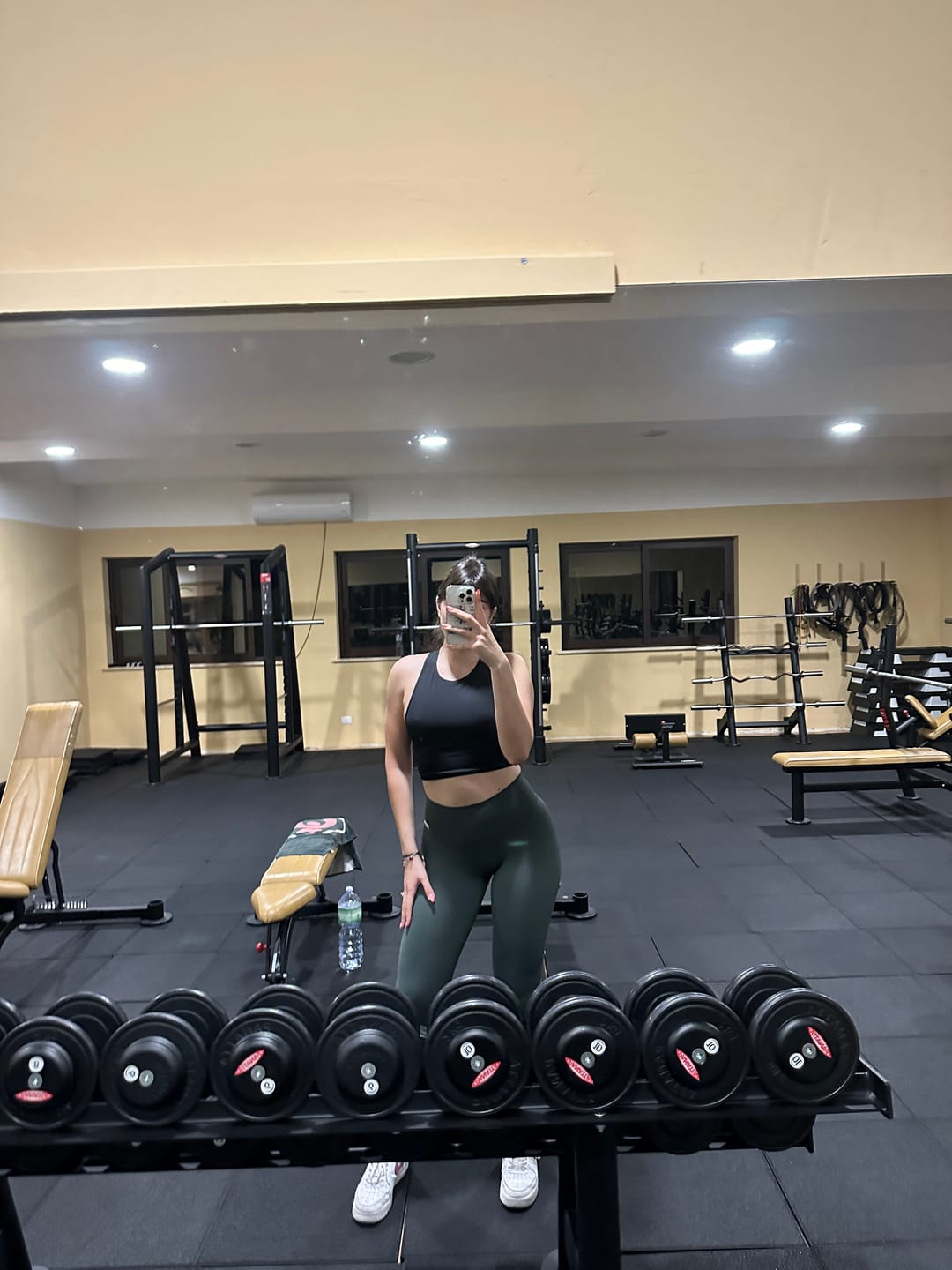 Customer photo review of Leggings Confidence Coal Green