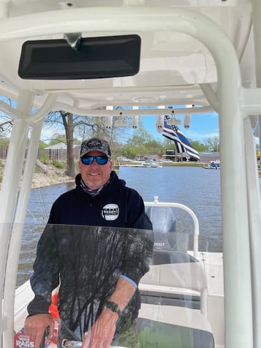 Customer photo review of Thin Blue Line Flag