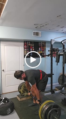 Customer video review of Lift. Heavy. Shit. Straps