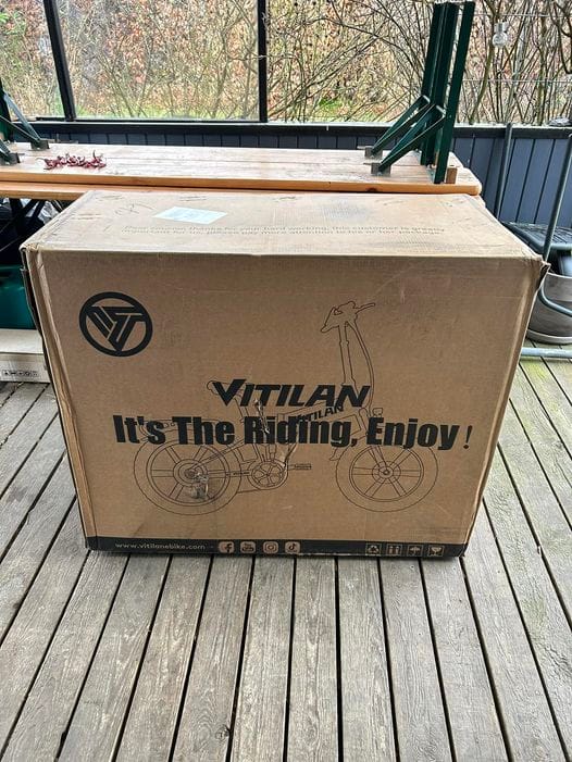 Customer photo review of U7 Step-thru Foldable Fat Tire Electric Bike