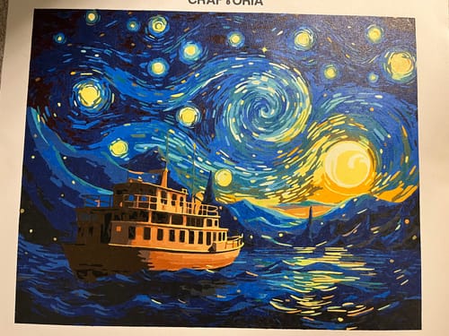 Customer photo review of Seascape In Abstract