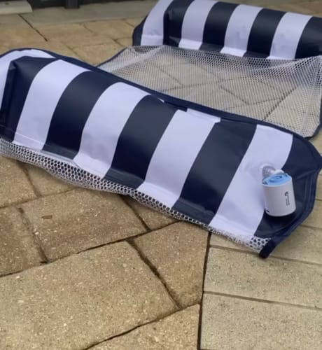 Customer photo review of MiniPump -  wiederaufladbare Luftpumpe