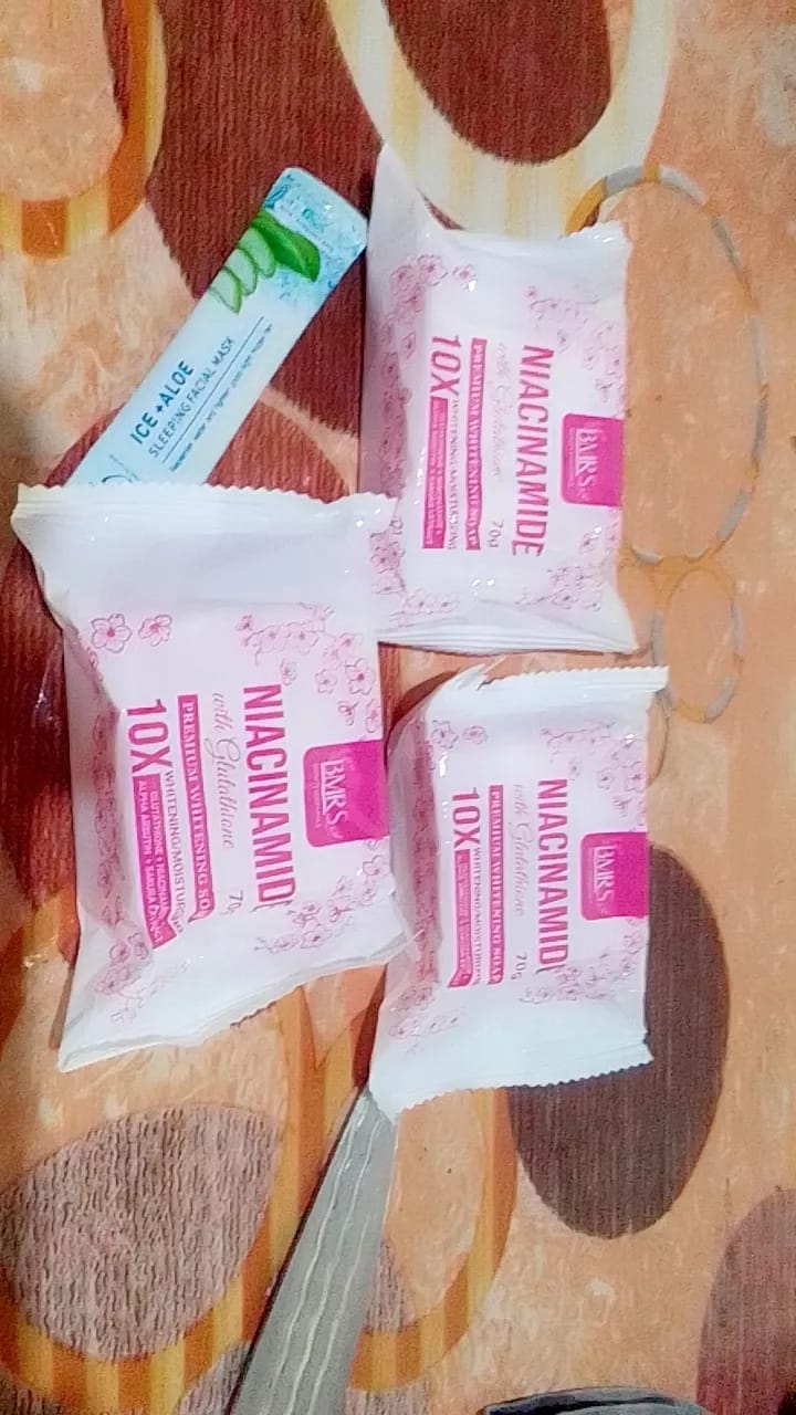 Customer photo review of BMRS Niacinamide Soap