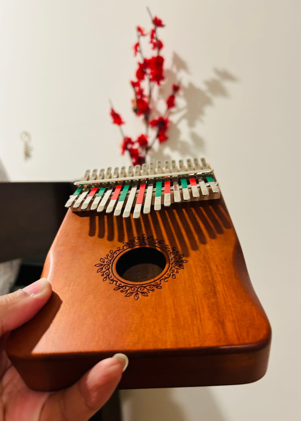 Customer photo review of Kalimba 17 Key Classic Natural (3 colours)