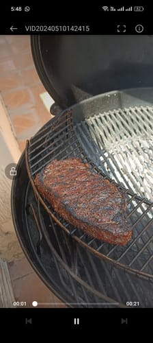 Reseña con foto de un cliente sobre Rib Eye Steak Dry Aged