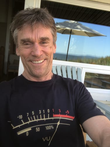 Customer photo review of Vu Meter T-Shirt