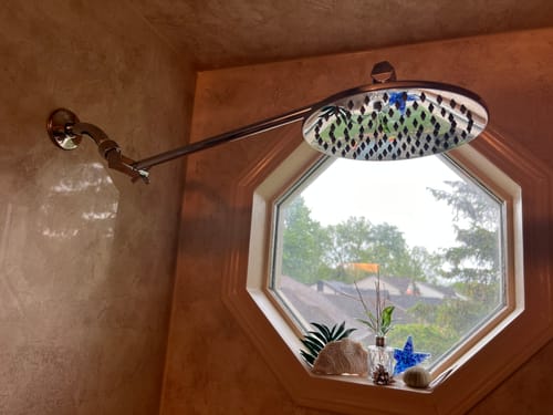 Customer photo review of 8 Inch Rain Shower Head