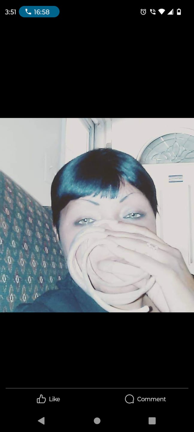 Customer photo review of Pro Crystal Gray Prescription Colored Contact Lenses