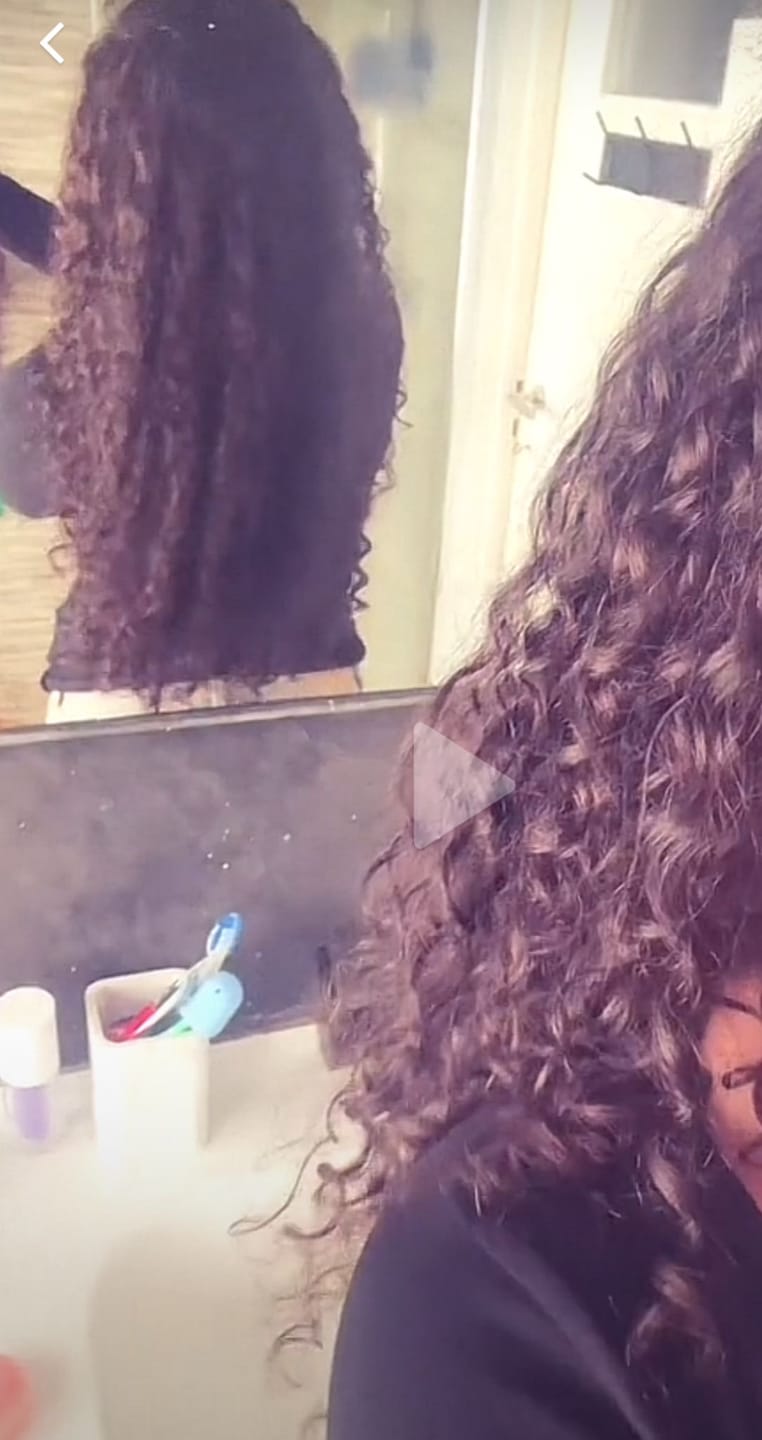 Customer photo review of Duo Perfect Curl By Poupette – 2x200ML