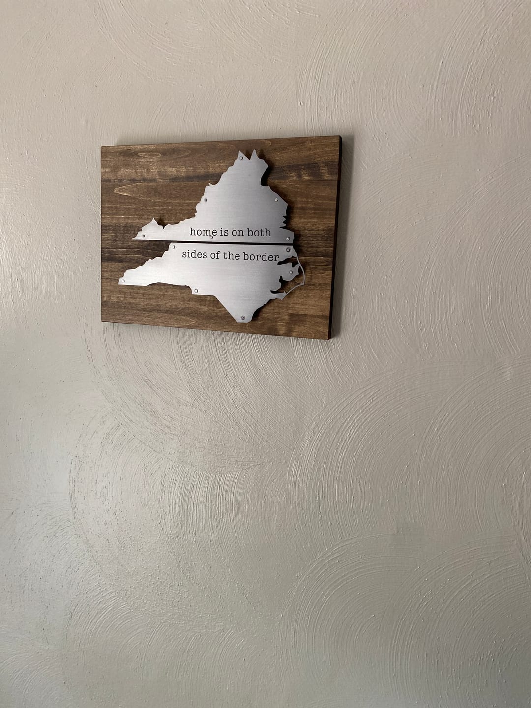 Customer photo review of Virginia/North Carolina Home is on both sides of the border