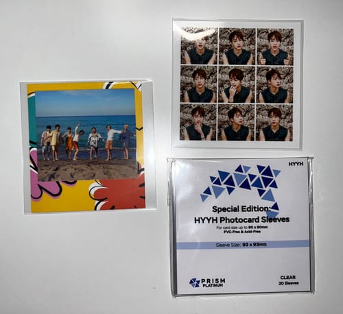 Customer photo review of SE: Premium Sleeves - HYYH - 20 Pack