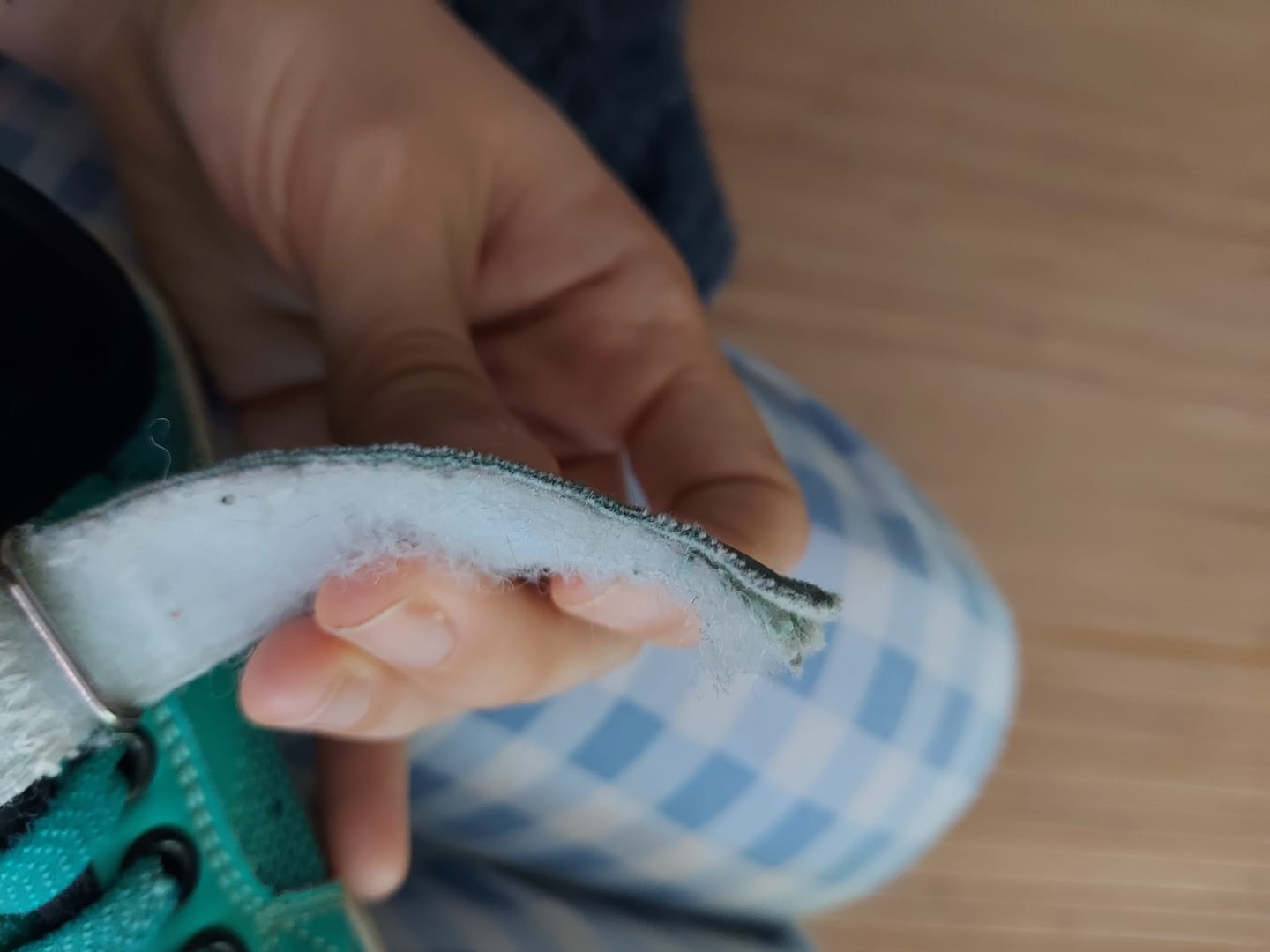 Customer photo review of Niños Barefoot Free Walker Luck Ⅰ