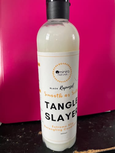 Customer photo review of "Tangle Slayer" Extreme Slip Detangling Conditioner