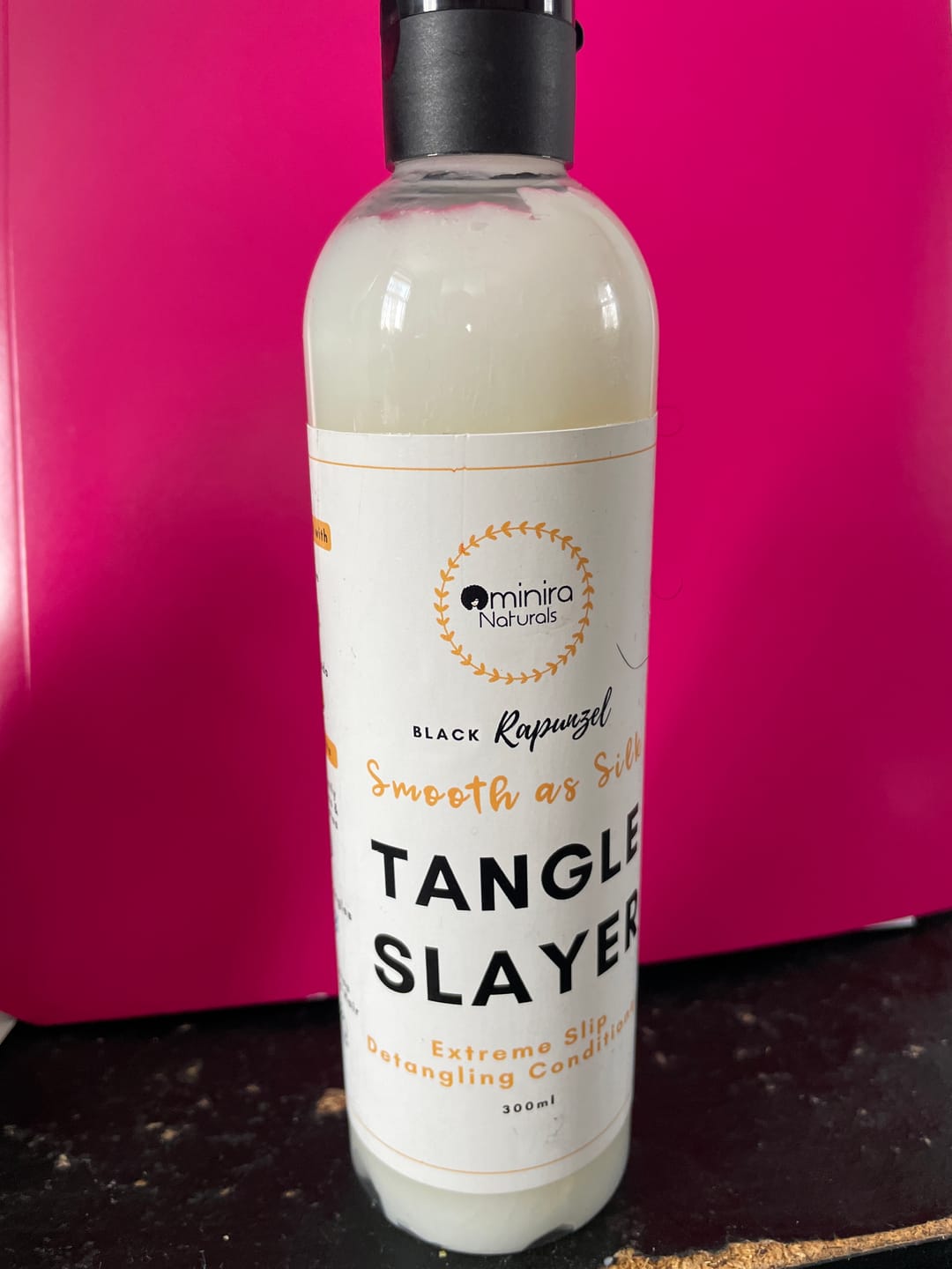 Customer photo review of "Tangle Slayer" Extreme Slip Detangling Conditioner