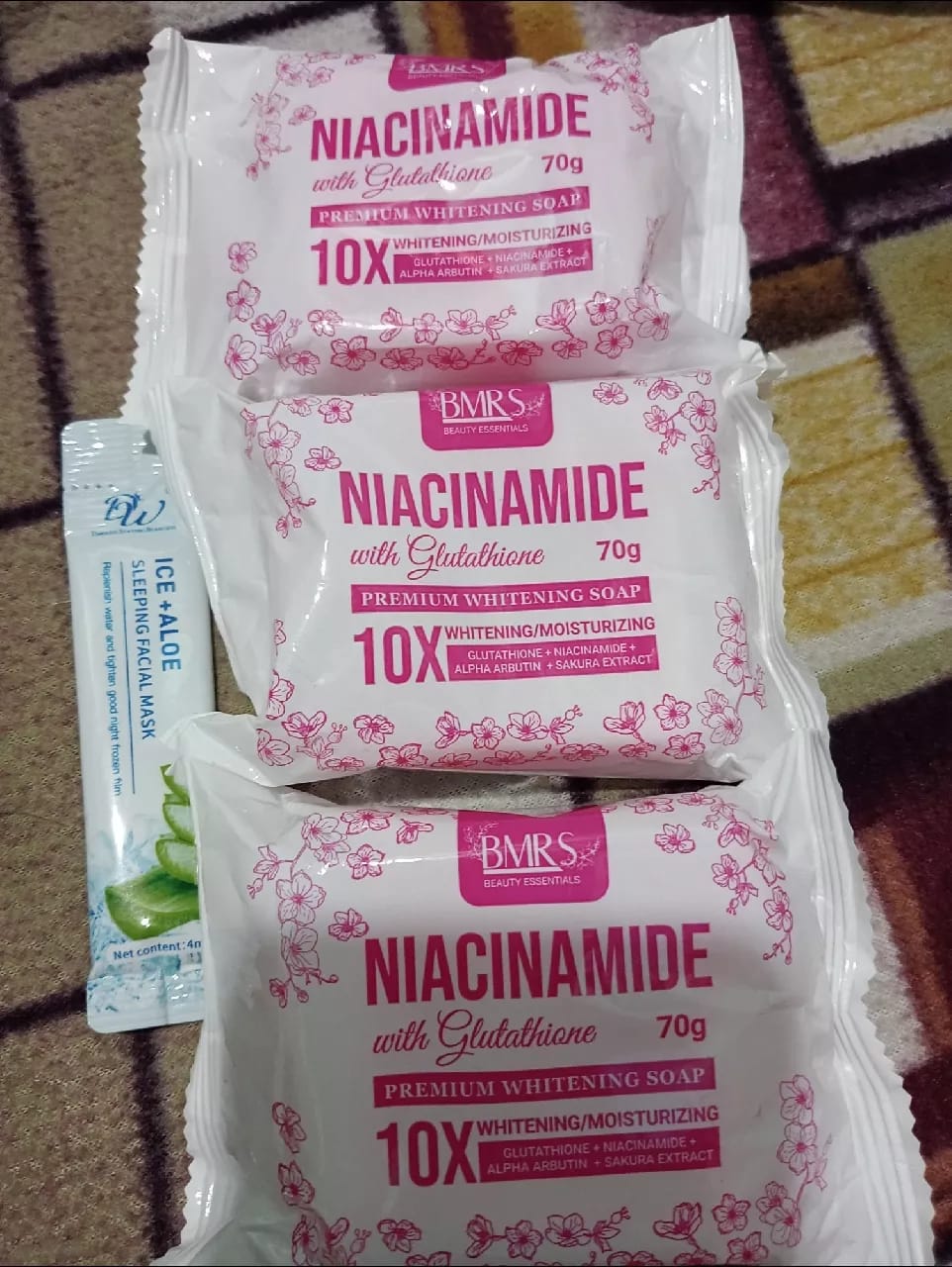 Customer photo review of BMRS Niacinamide Soap