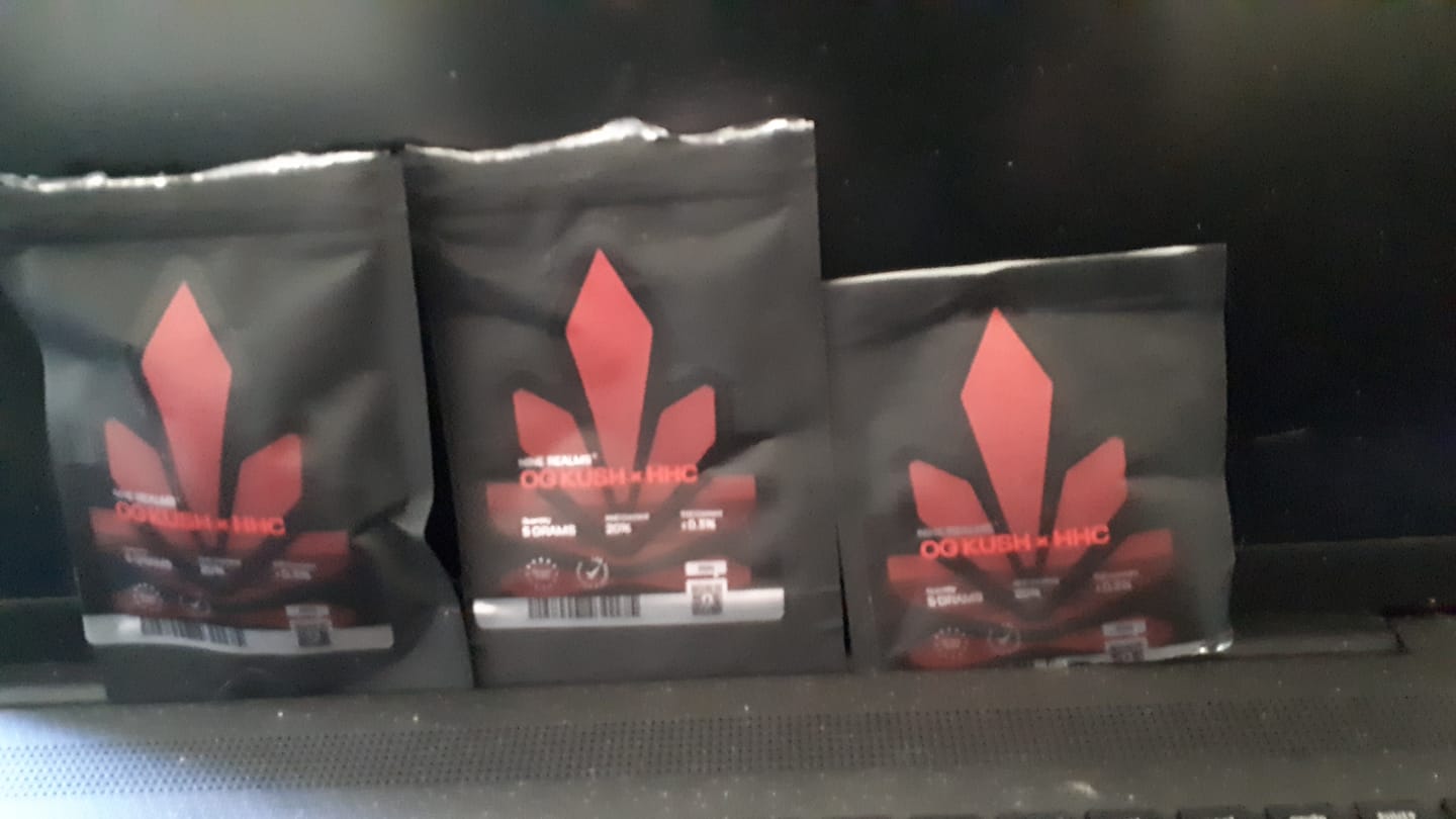 Customer photo review of OG KUSH X 20% HHC