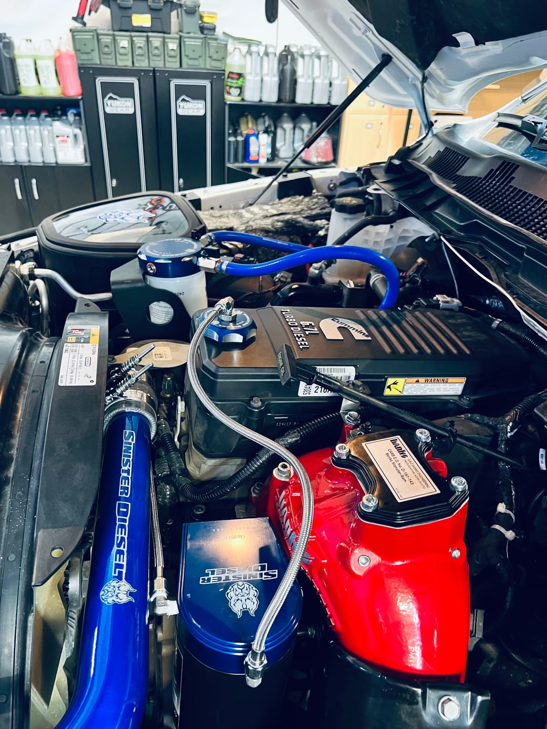 Customer photo review of 2003-2018 Cummins Radiator Pipe (SDG-RADTUBE-CUMN)