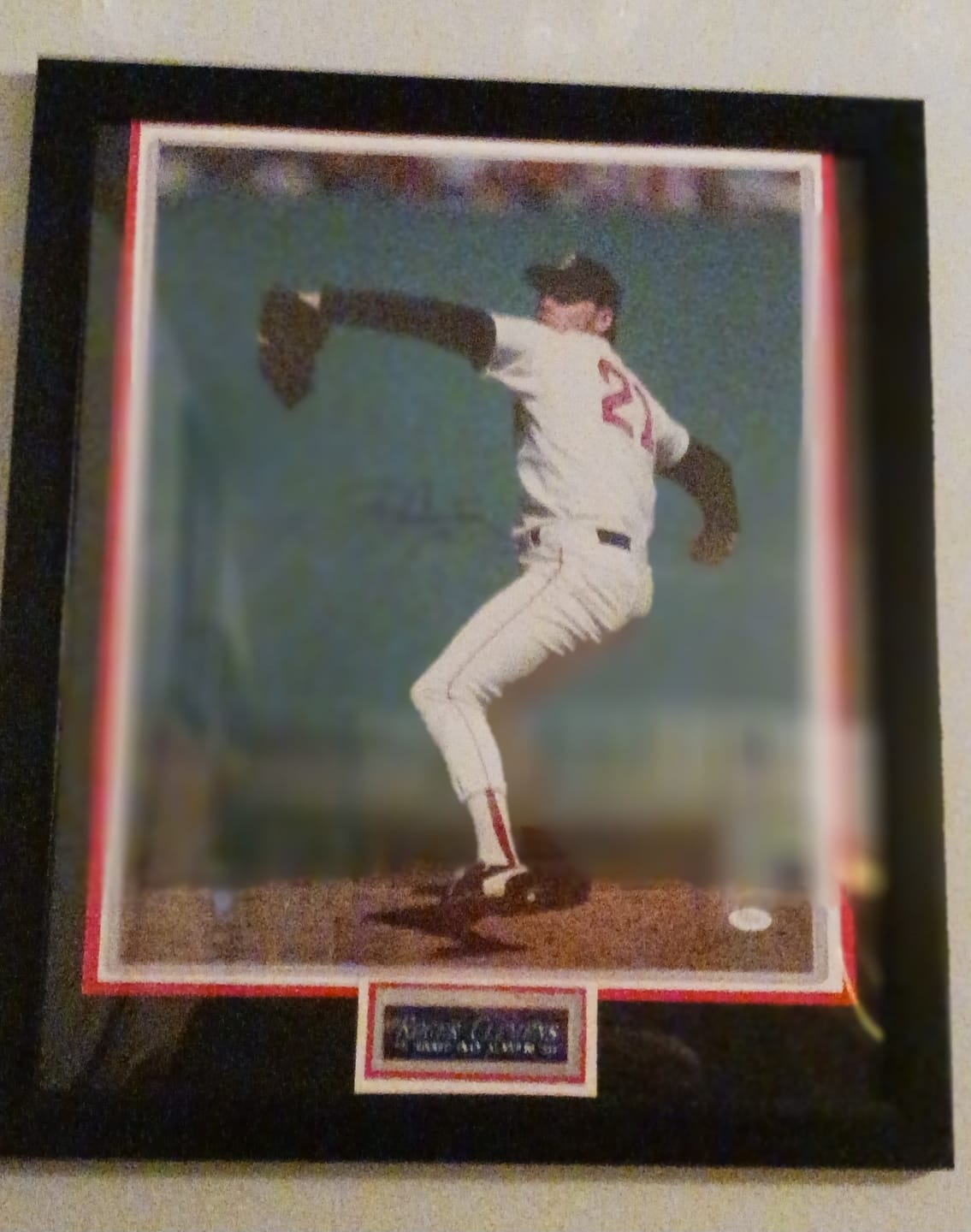 Customer photo review of Roger Clemens Autograph Signing