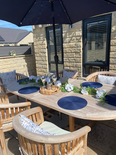 Customer photo: Oval extending set