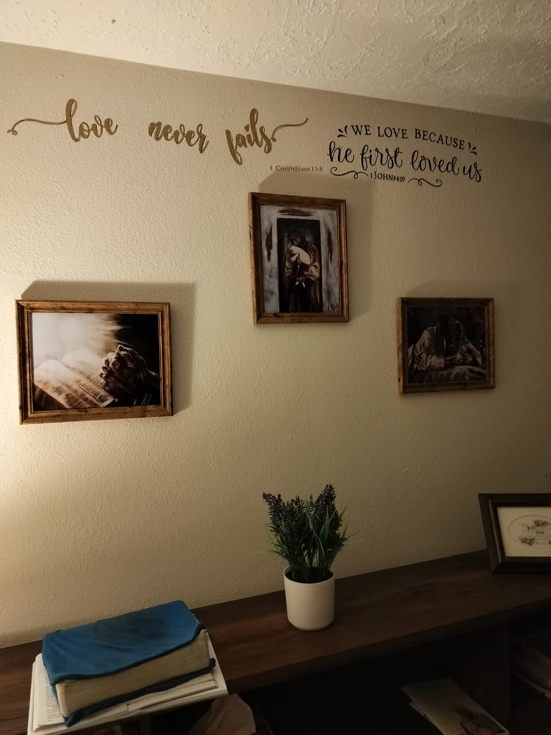 Customer photo review of Thy Will Be Done- Special Edition
