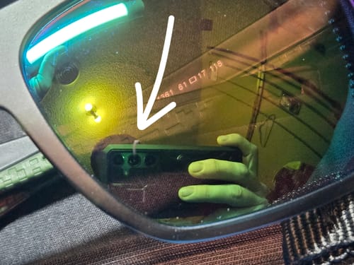 Customer photo review of Costa Broadbill 580P Green Mirror - Matte Reef