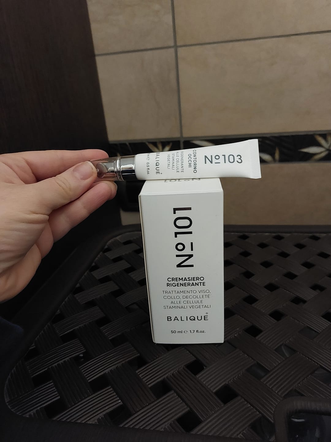 Customer photo review of N°103 - CONTORNO OCCHI
