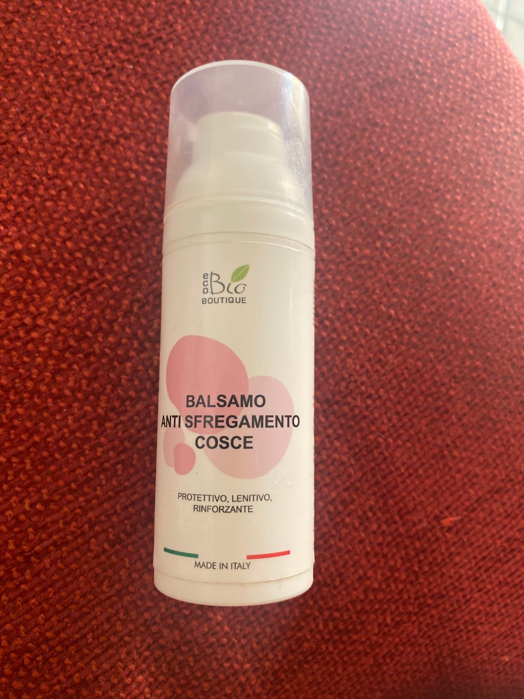 Customer photo review of Balsamo Anti Sfregamento Cosce