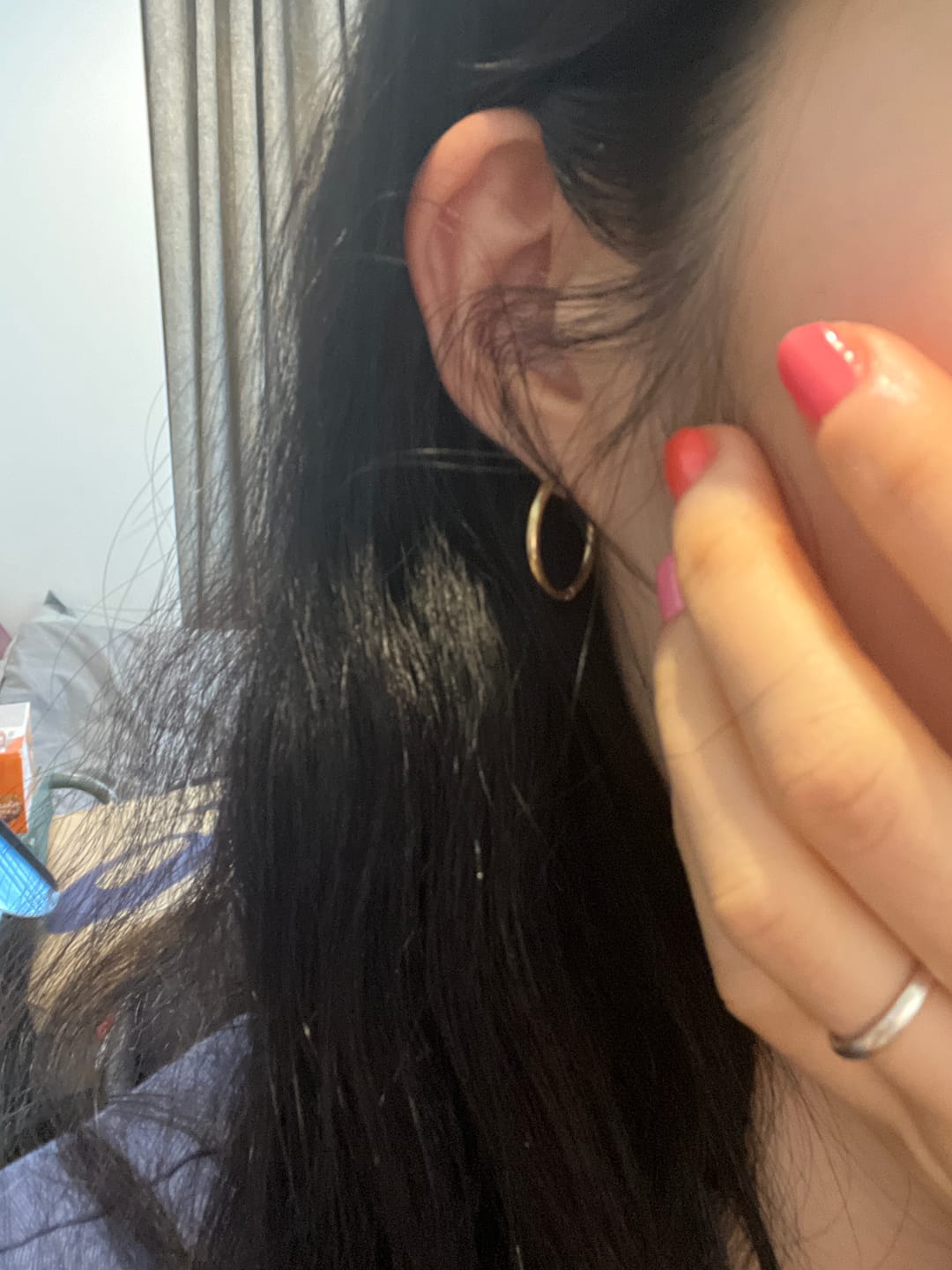 Customer photo review of Essential Earrings Small