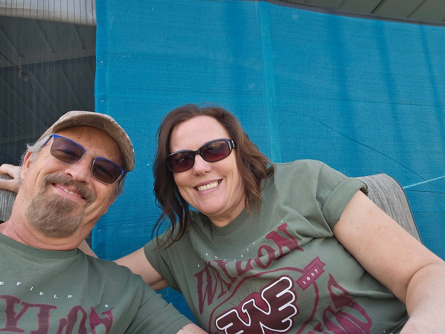 Customer photo review of Waylon Jennings Ready for the Country Flying W Mens Tee Shirt (Military Green)