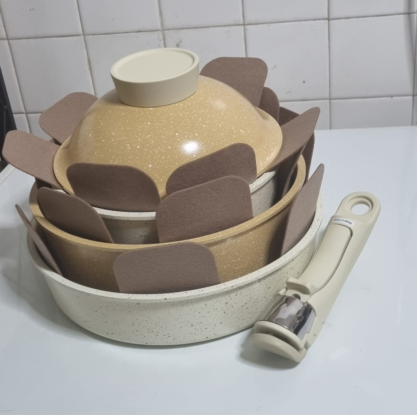 Customer photo review of Arong x Sodam Cookware Set