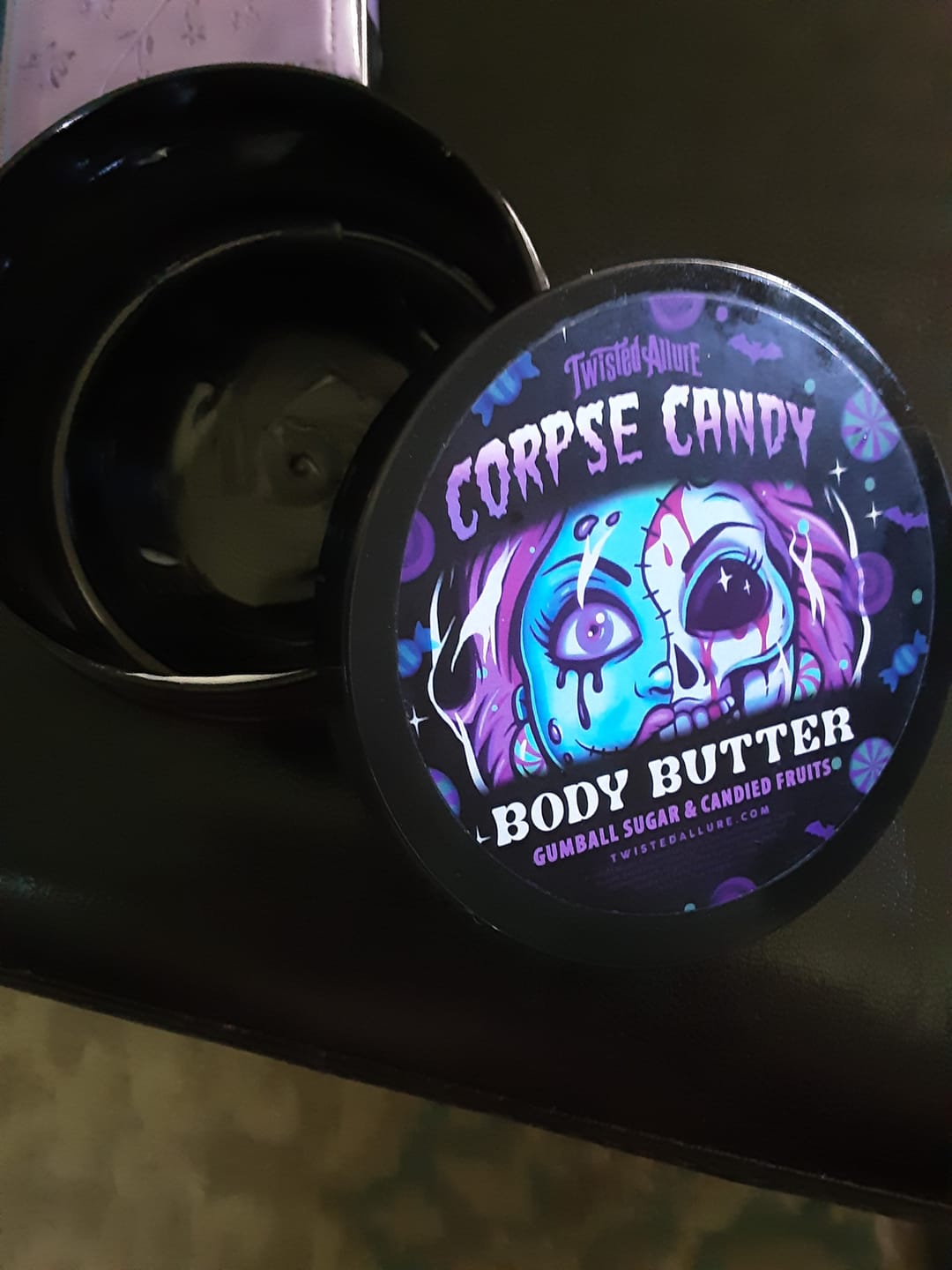 Customer photo review of Corpse Candy Body Butter (Gumball sugar & Candy Fruits)
