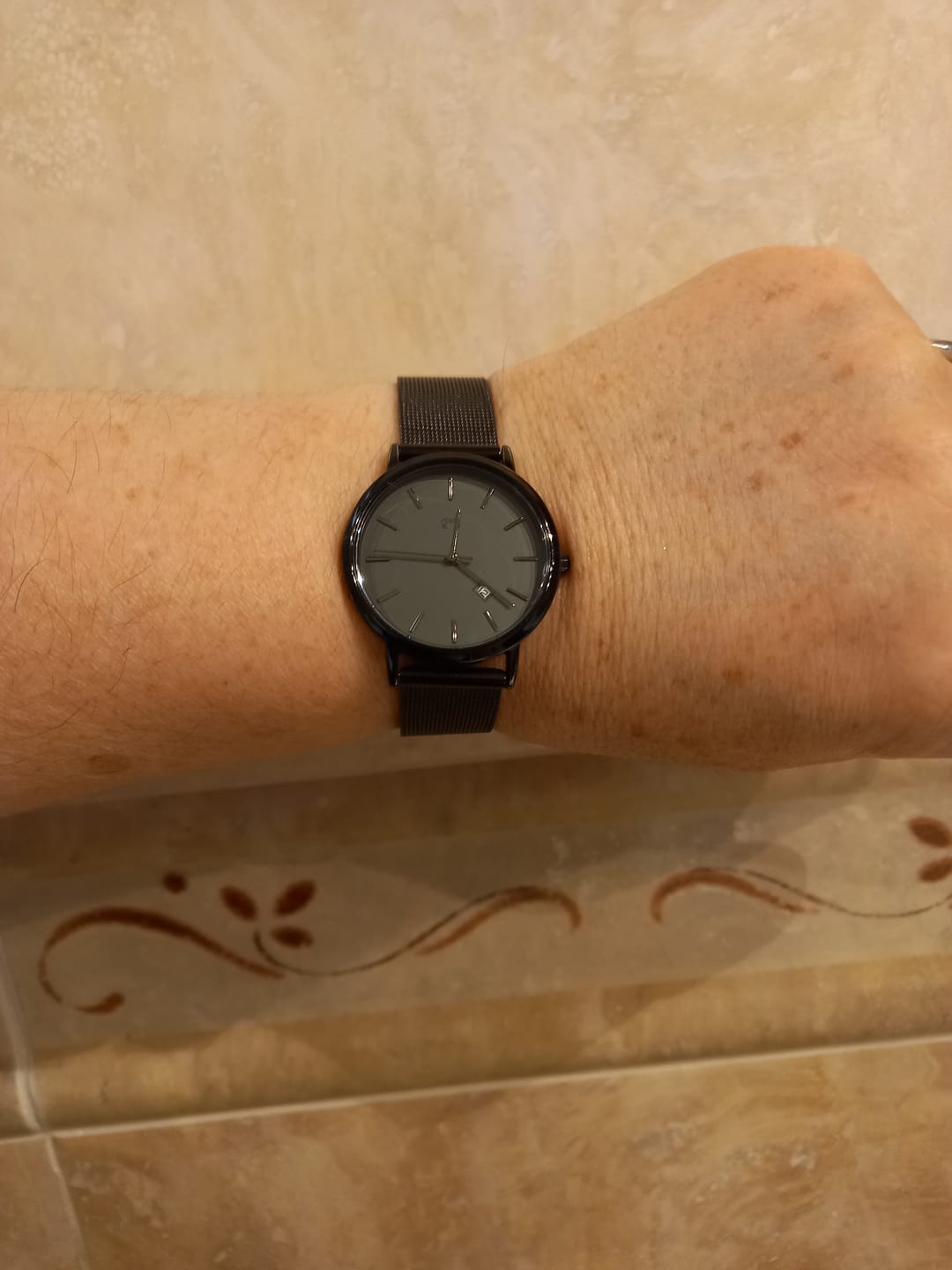 Customer photo review of Reloj Petite Marie ~ Antracita