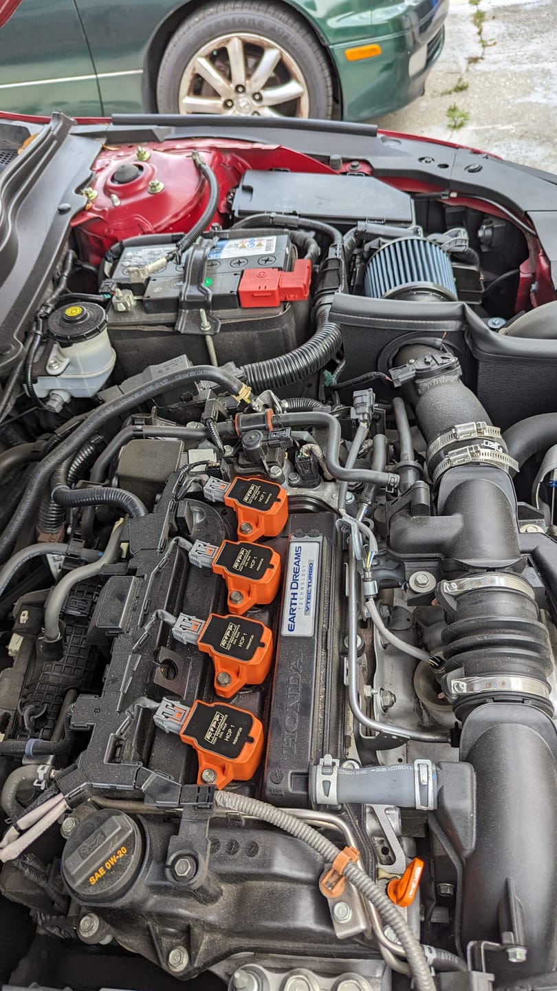 Customer photo review of Honda 4-Cylinder High Performance Coil Packs