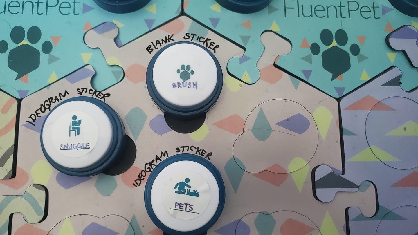 Customer photo review of Connect Ideogram Stickers 2-Pack