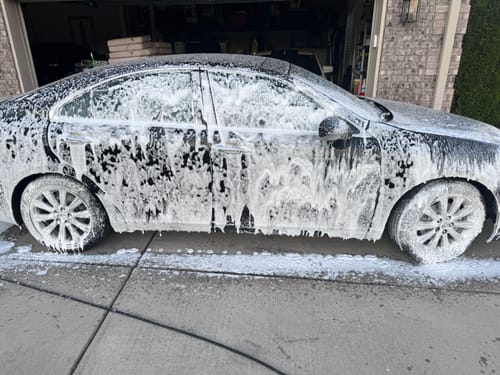 Customer photo review of Foam Cannon