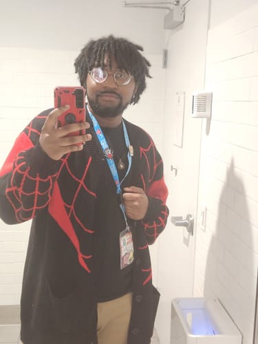 Customer photo review of Spider 42 Cardigan