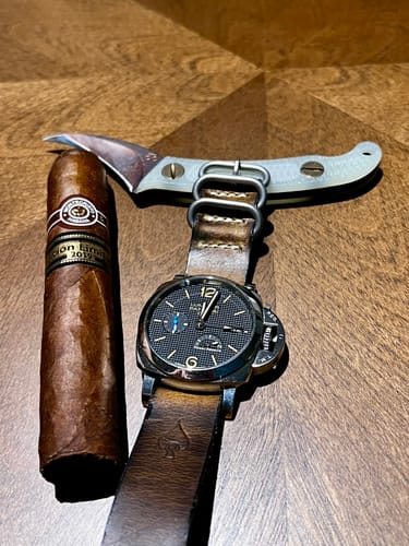 Customer photo review of Leather Single Pass Zulu