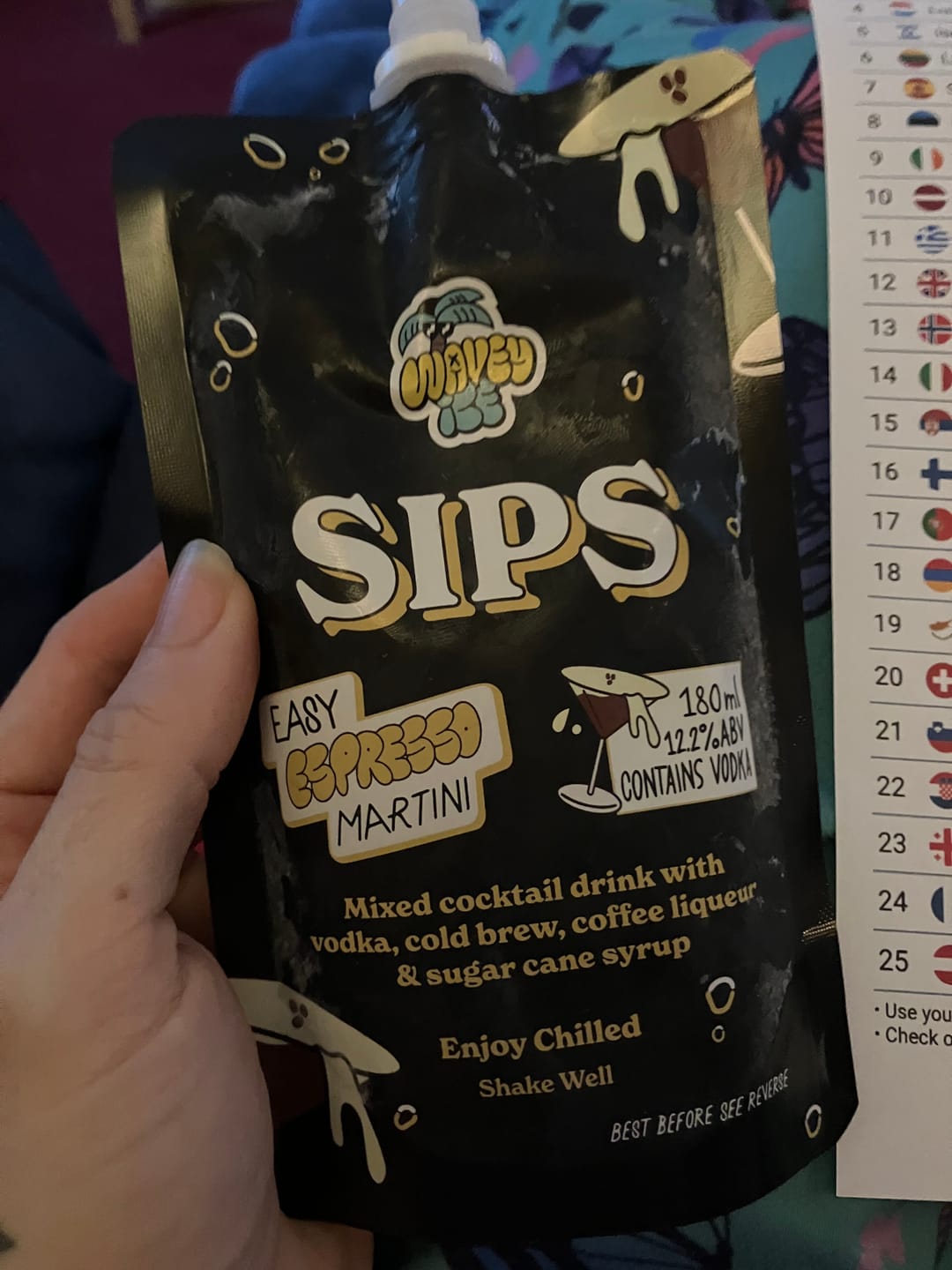 Customer photo review of Mixed Cocktail 5 Pouch Box