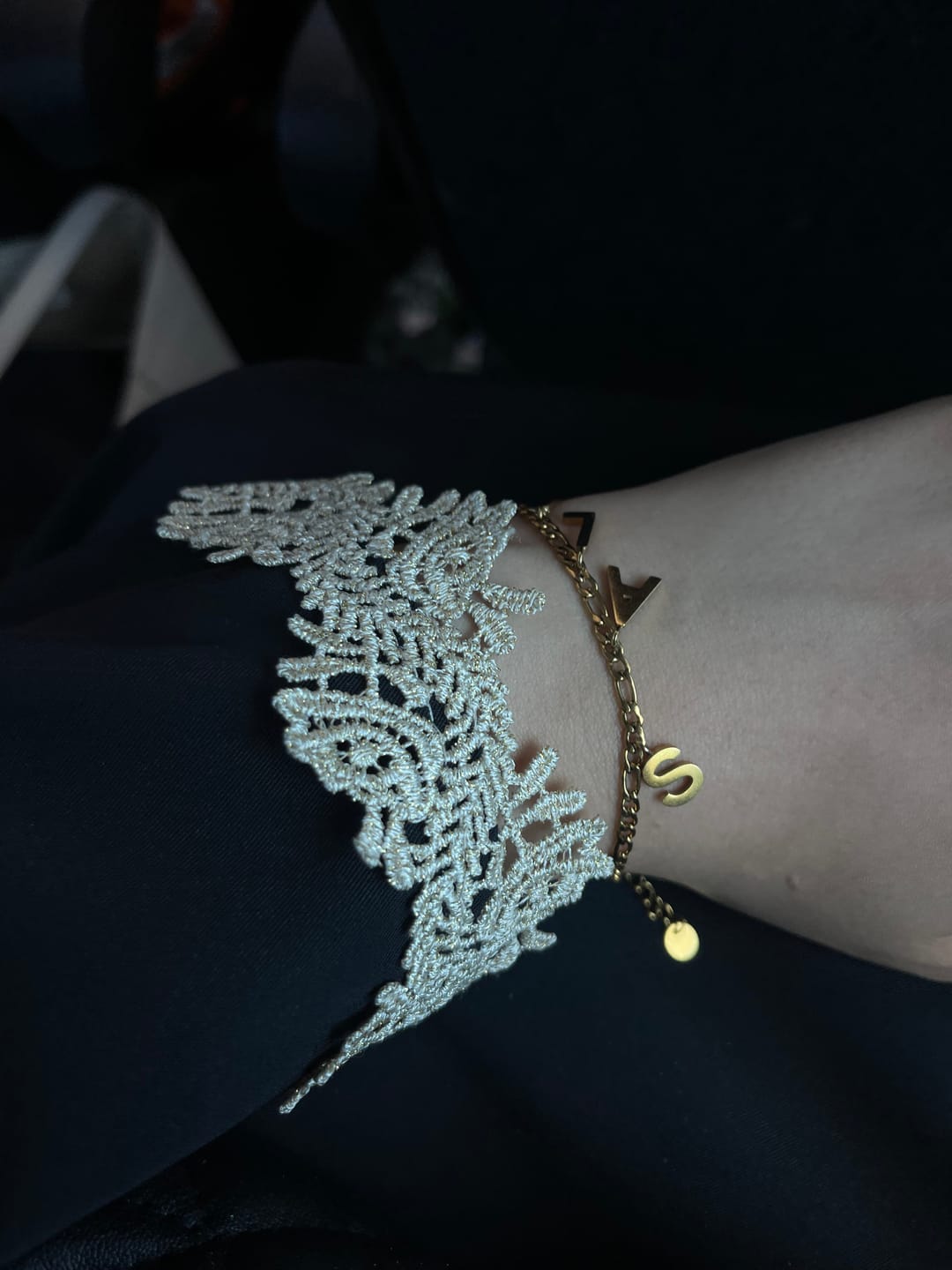 Customer photo review of Personalisiertes Armband | 18K vergoldet