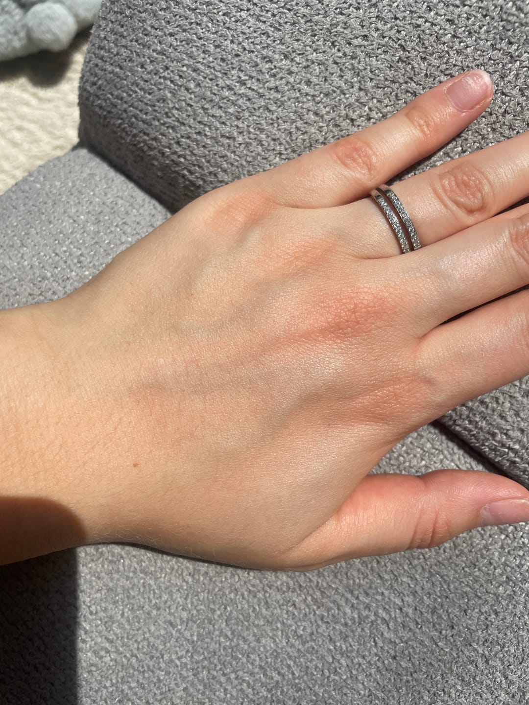 Customer photo review of Two Layers Ring | 18K vergoldet