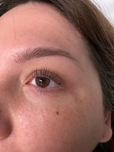 Customer photo review of BOO- Pure Care Lash & Brow Lift Pack