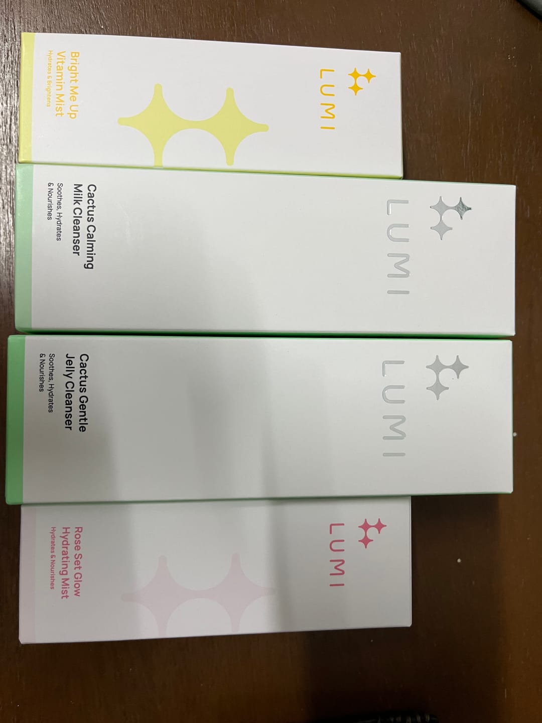 Customer photo review of Cactus Calming Milk Cleanser