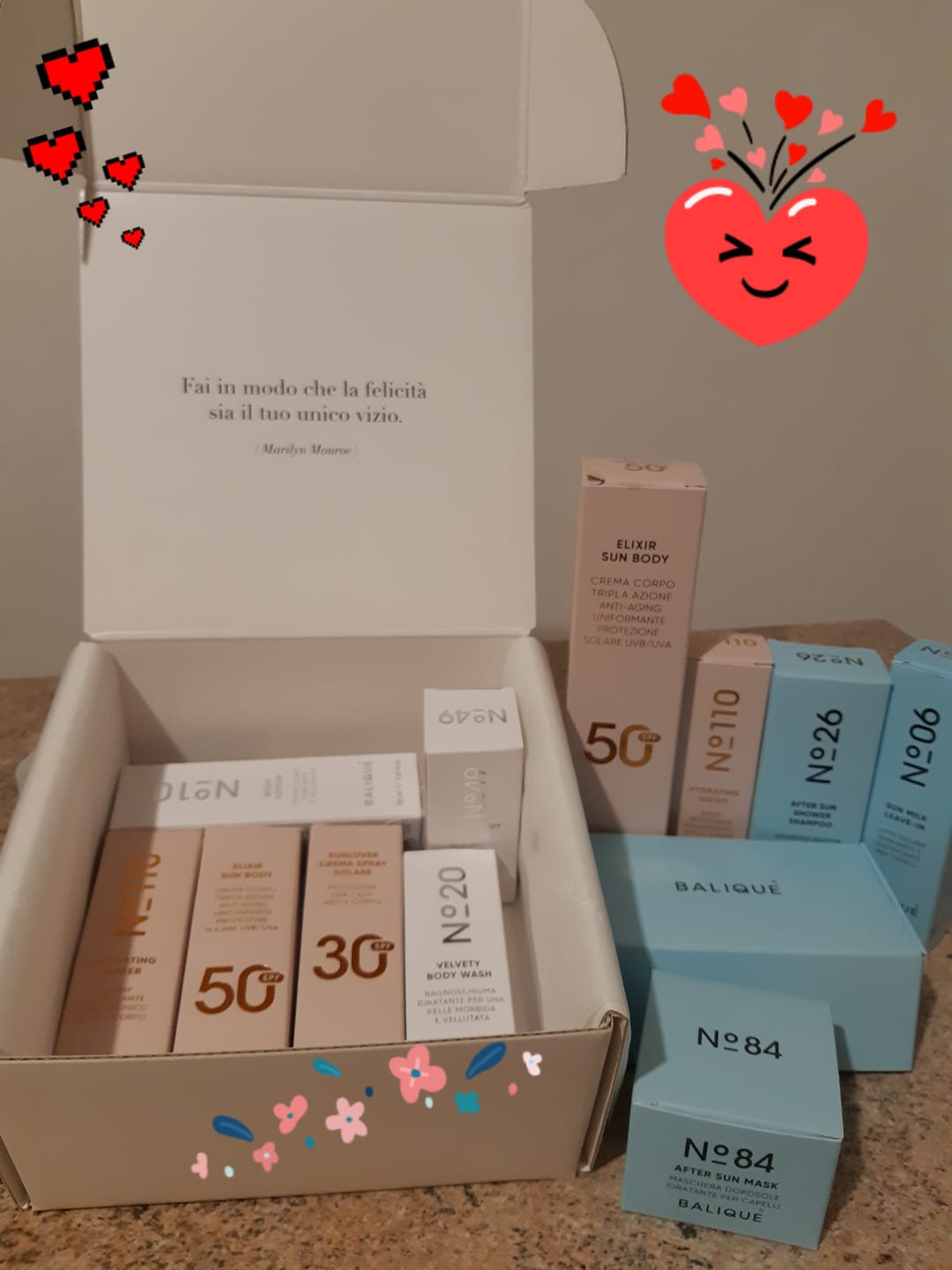 Customer photo review of N°110 HYDRATING WATER - TRAVEL SIZE