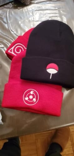 Customer photo review of Naruto Beanies Collection