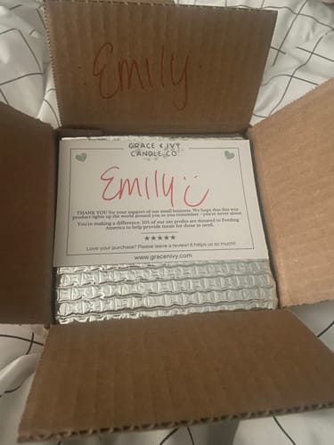 Customer photo review of Wax Melt Tart Scent Bags