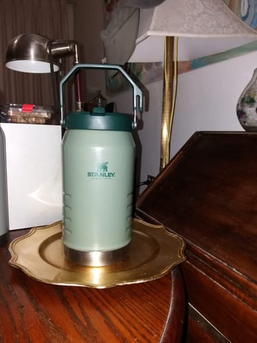 Customer photo review of Botellón Hidratación con bombilla Verde | 1,9 litros
