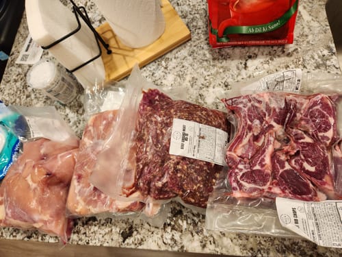 Customer photo review of Halal Goat Rib Chops