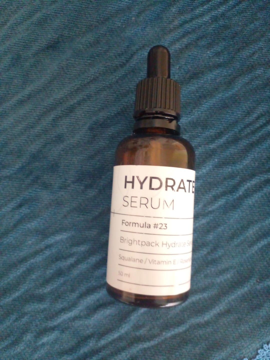 Customer photo review of Brightpack Hydrate Serum #23 (White Label Lab)